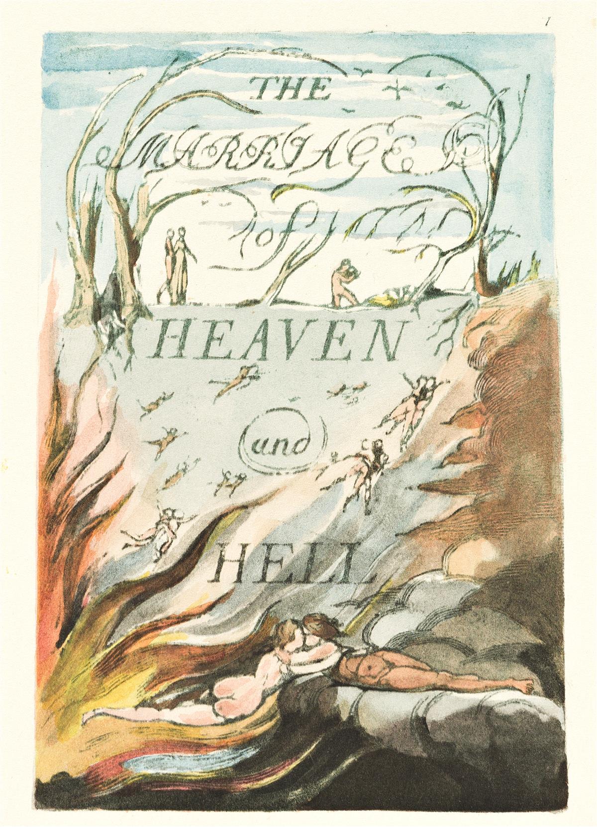 BLAKE, WILLIAM. The Marriage of Heaven and Hell.